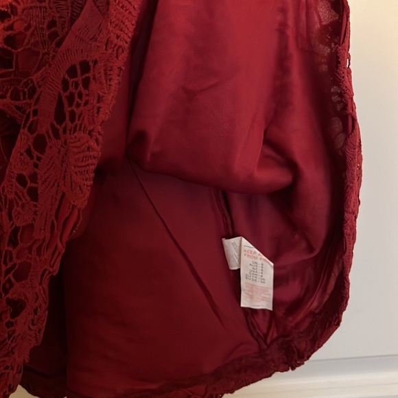 {Boohoo} Lace High Neck Skater Dress - Picture 4 of 9